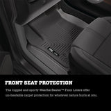 Husky Liners 05-23 Ford Econoline WeatherBeater Black Floor Liners Husky Liners Floor Mats - Rubber  AXOPROS