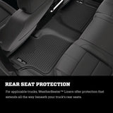 Husky Liners 05-23 Ford Econoline WeatherBeater Black Floor Liners Husky Liners Floor Mats - Rubber  AXOPROS