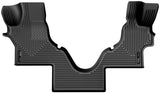 Husky Liners 05-23 Ford Econoline WeatherBeater Black Floor Liners Husky Liners Floor Mats - Rubber  AXOPROS
