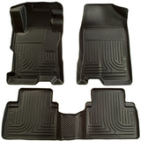 Husky Liners 06-11 Honda Civic (4DR) WeatherBeater Combo Black Floor Liners Husky Liners Floor Mats - Rubber  AXOPROS