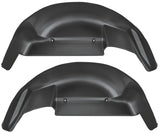 Husky Liners 06-14 Ford F-150 Black Rear Wheel Well Guards Husky Liners Wheel Well Liners  AXOPROS