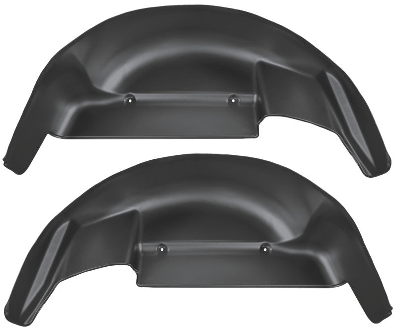 Husky Liners 06-14 Ford F-150 Black Rear Wheel Well Guards Husky Liners Wheel Well Liners  AXOPROS