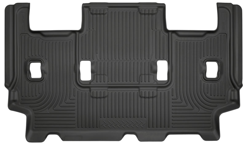Husky Liners 07-10 Ford Expedition/Lincoln Navigator WeatherBeater 3rd Row Black Floor Liner Husky Liners Floor Mats - Rubber  AXOPROS