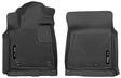 Husky Liners 07-11 Toyota Tundra Pickup(Crew / Ext / Std Cab) X-Act Contour Black Front Floor Liners Husky Liners Floor Mats - Rubber  AXOPROS
