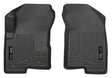 Husky Liners 07-12 Dodge Caliber / 07-12 Jeep Compass WeatherBeater Front Row Black Floor Liners Husky Liners Floor Mats - Rubber  AXOPROS