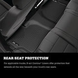 Husky Liners 07-12 GM Silverado/Tahoe/Suburban/Escalade X-Act Contour Black Floor Liners (2nd Seat) Husky Liners Floor Mats - Rubber  AXOPROS
