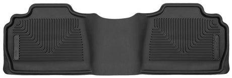 Husky Liners 07-12 GM Silverado/Tahoe/Suburban/Escalade X-Act Contour Black Floor Liners (2nd Seat) Husky Liners Floor Mats - Rubber  AXOPROS