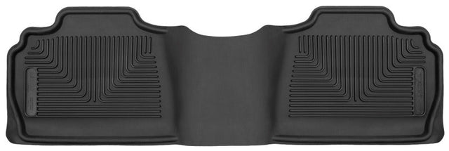 Husky Liners 07-12 GM Silverado/Tahoe/Suburban/Escalade X-Act Contour Black Floor Liners (2nd Seat) Husky Liners Floor Mats - Rubber  AXOPROS
