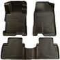 Husky Liners 07-12 Nissan Altima (Non-Hybrid) WeatherBeater Combo Black Floor Liners (1pc. 2nd Row) Husky Liners Floor Mats - Rubber  AXOPROS