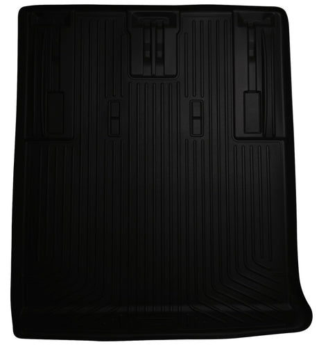 Husky Liners 07-13 GM Escalade/Suburban/Yukon WeatherBeater Black Rear Cargo Liners (5 Ft.) Husky Liners Floor Mats - Rubber  AXOPROS