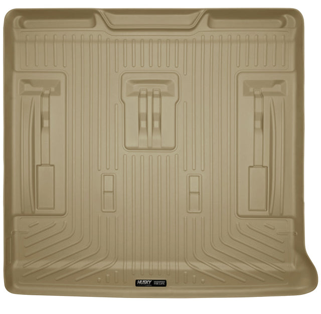 Husky Liners 07-13 GM Escalade/Suburban/Yukon WeatherBeater Tan Rear Cargo Liners Husky Liners Floor Mats - Rubber  AXOPROS