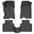 Husky Liners 08-12 Honda Accord (4DR) WeatherBeater Combo Black Floor Liners (One Piece for 2nd Row) Husky Liners Floor Mats - Rubber  AXOPROS