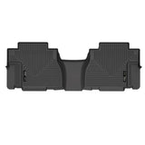 Husky Liners 08-22 Toyota Sequoia X-Act Contour Black 2nd Seat Floor Liners (w/o Second Row) Husky Liners Floor Mats - Rubber  AXOPROS