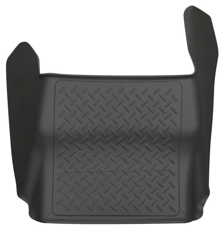 Husky Liners 09-11 Ford F-150 Super/Crew Cab Classic Style Center Hump Black Floor Liner Husky Liners Floor Mats - Rubber  AXOPROS