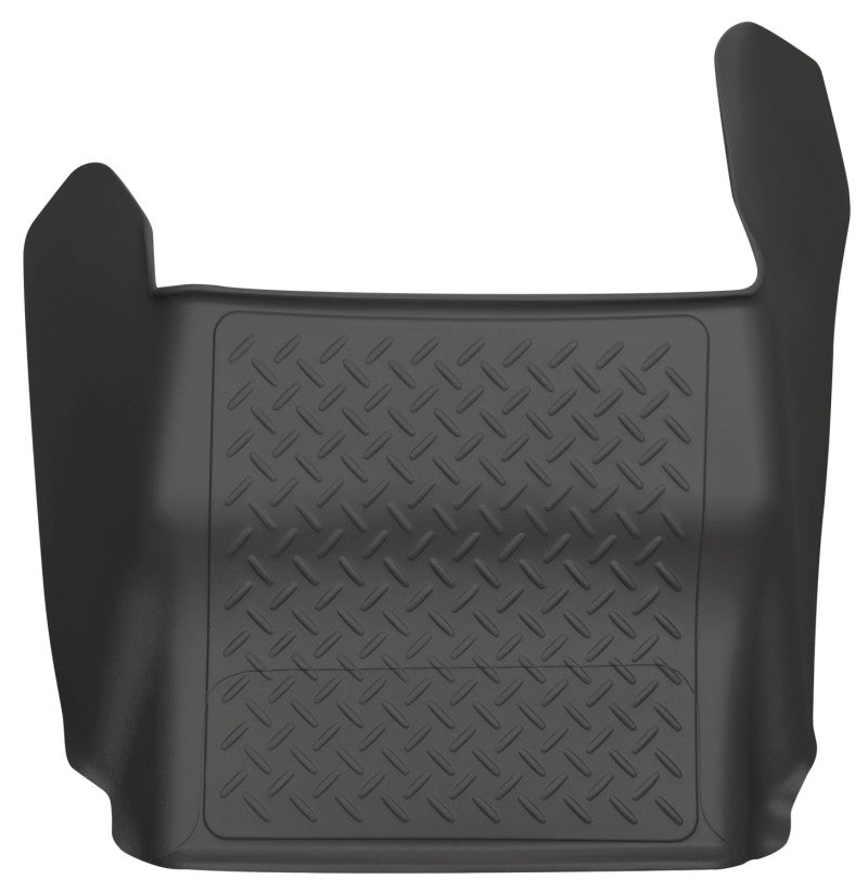 Husky Liners 09-11 Ford F-150 Super/Crew Cab Classic Style Center Hump Black Floor Liner Husky Liners Floor Mats - Rubber  AXOPROS