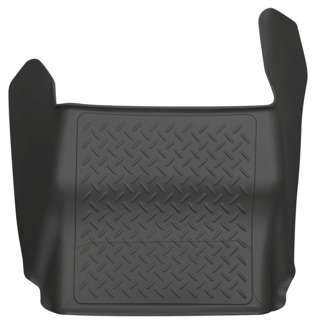 Husky Liners 09-11 Ford F-150 Super/Crew Cab Classic Style Center Hump Black Floor Liner Husky Liners Floor Mats - Rubber  AXOPROS