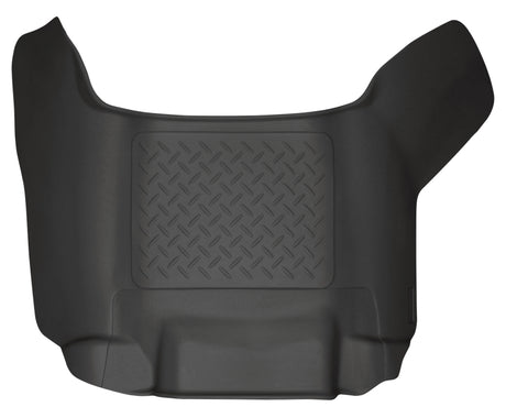 Husky Liners 09-12 Dodge Ram 1500/2500/3500 Crew Cab WeatherBeater Center Hump Black Floor Liner Husky Liners Floor Mats - Rubber  AXOPROS