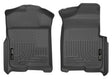 Husky Liners 09-12 Ford F-150 Regular/Super/Super Crew Cab WeatherBeater Black Floor Liners Husky Liners Floor Mats - Rubber  AXOPROS