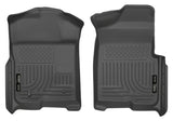 Husky Liners 09-12 Ford F-150 Regular/Super/Super Crew Cab WeatherBeater Black Floor Liners Husky Liners Floor Mats - Rubber  AXOPROS