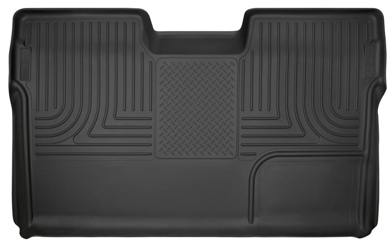 Husky Liners 09-12 Ford F-150 Super Crew WeatherBeater Black Rear Cargo Liner Husky Liners Floor Mats - Rubber  AXOPROS