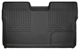 Husky Liners 09-12 Ford F-150 Super Crew WeatherBeater Black Rear Cargo Liner Husky Liners Floor Mats - Rubber  AXOPROS
