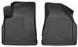 Husky Liners 09-14 Chevy Traverse/07-14 GMC Acadia Weatherbeater Black Front Floor Liners Husky Liners Floor Mats - Rubber  AXOPROS