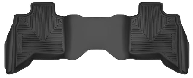 Husky Liners 09-14 Dodge Ram/Ram Quad Cab X-Act Contour Black Floor Liner (2nd Seat) Husky Liners Floor Mats - Rubber  AXOPROS