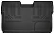 Husky Liners 09-14 Ford F-150 SuperCrew Cab X-Act Contour Second Row Seat Floor Liner - Black Husky Liners Floor Mats - Rubber  AXOPROS