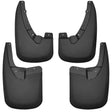 Husky Liners 09-17 Dodge Ram 1500 w/o Fender Flares Front and Rear Mud Guards - Black Husky Liners Mud Flaps  AXOPROS