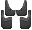 Husky Liners 09-17 Dodge Ram 1500/2500 Both w/ OE Fender Flares Front and Rear Mud Guards - Black Husky Liners Mud Flaps  AXOPROS