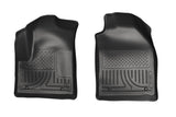 Husky Liners 10-12 Ford Transit Connect (Van/Wagon) WeatherBeater Black Floor Liners Husky Liners Floor Mats - Rubber  AXOPROS