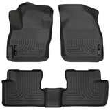 Husky Liners 10-12 Mazda 3 WeatherBeater Combo Black Floor Liners Husky Liners Floor Mats - Rubber  AXOPROS