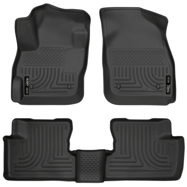 Husky Liners 10-12 Mazda 3 WeatherBeater Combo Black Floor Liners Husky Liners Floor Mats - Rubber  AXOPROS