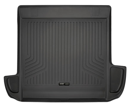 Husky Liners 10-12 Toyota 4Runner WeatherBeater Black Rear Cargo Liner (Standard Cargo Area) Husky Liners Floor Mats - Rubber  AXOPROS