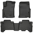 Husky Liners 10-12 Toyota 4Runner/Lexus GX460 WeatherBeater Combo Black Floor Liners Husky Liners Floor Mats - Rubber  AXOPROS