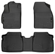 Husky Liners 10-12 Toyota Prius WeatherBeater Combo Black Floor Liners Husky Liners Floor Mats - Rubber  AXOPROS