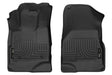 Husky Liners 10-17 GM Equinox/Terrain X-Act Contour Front Black Floor Liners Husky Liners Floor Mats - Rubber  AXOPROS
