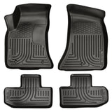 Husky Liners 11-12 Dodge Challenger WeatherBeater Combo Black Floor Liners Husky Liners Floor Mats - Rubber  AXOPROS