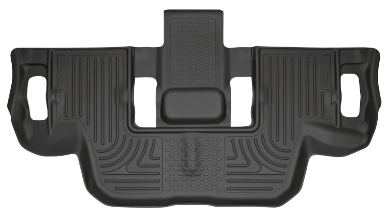 Husky Liners 11-12 Ford Explorer WeatherBeater 3rd Row Black Floor Liners Husky Liners Floor Mats - Rubber  AXOPROS