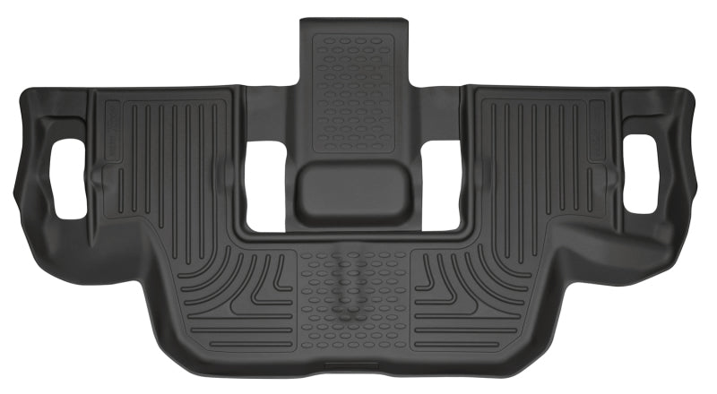 Husky Liners 11-12 Ford Explorer WeatherBeater 3rd Row Black Floor Liners Husky Liners Floor Mats - Rubber  AXOPROS