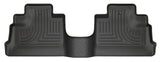 Husky Liners 11-12 Jeep Wrangler Unlimited (4 Door) WeatherBeater 2nd Row Black Floor Liners Husky Liners Floor Mats - Rubber  AXOPROS