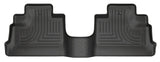 Husky Liners 11-12 Jeep Wrangler Unlimited (4 Door) WeatherBeater 2nd Row Black Floor Liners Husky Liners Floor Mats - Rubber  AXOPROS