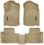 Husky Liners 11-13 Dodge Durango / 11-13 Jeep Grand Cherokee WeatherBeater Combo Tan Floor Liners Husky Liners Floor Mats - Rubber  AXOPROS