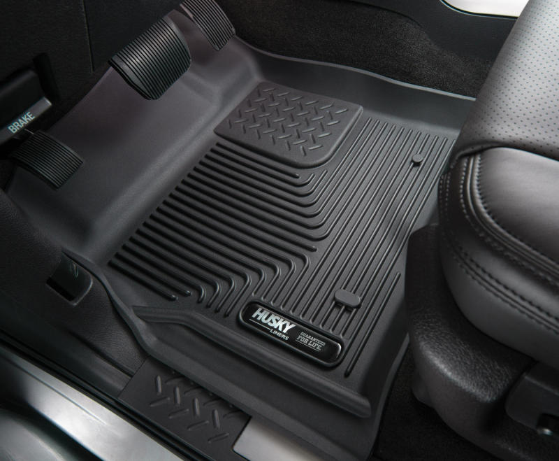 Husky Liners 11-16 Ford F-250 Super Duty X-Act Contour Black Center Hump Floor Liners Husky Liners Floor Mats - Rubber  AXOPROS