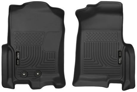 Husky Liners 11-17 Ford Expedition X-Act Contour Front Black Floor Liners Husky Liners Floor Mats - Rubber  AXOPROS