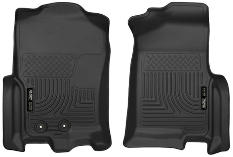 Husky Liners 11-17 Ford Expedition X-Act Contour Front Black Floor Liners Husky Liners Floor Mats - Rubber  AXOPROS
