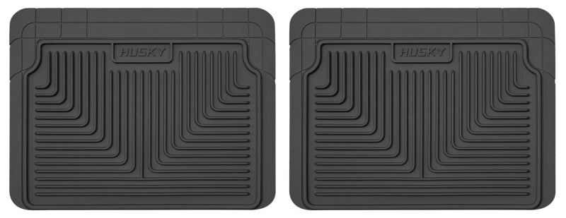 Husky Liners 12-13 Dodge Ram/88-09 Toyota 4Runner Heavy Duty Black 2nd Row Floor Mats Husky Liners Floor Mats - Rubber  AXOPROS