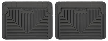 Husky Liners 12-13 Dodge Ram/88-09 Toyota 4Runner Heavy Duty Black 2nd Row Floor Mats Husky Liners Floor Mats - Rubber  AXOPROS
