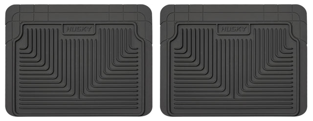 Husky Liners 12-13 Dodge Ram/88-09 Toyota 4Runner Heavy Duty Black 2nd Row Floor Mats Husky Liners Floor Mats - Rubber  AXOPROS