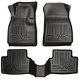 Husky Liners 12-14 Chevrolet Sonic Weatherbeater Black Front & 2nd Seat Floor Liners Husky Liners Floor Mats - Rubber  AXOPROS